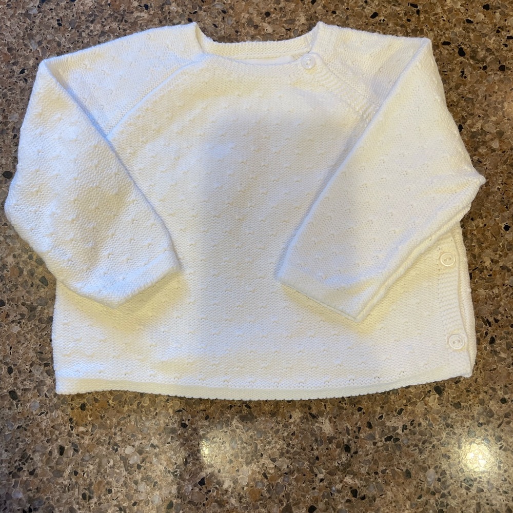 Zara Cream Kids Sweater